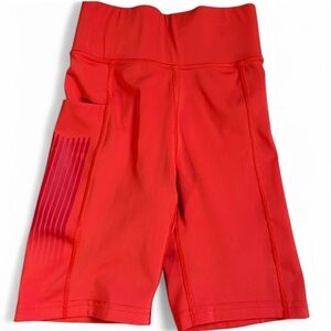 Savage X Fenty High Waisted Orange Bike Shorts